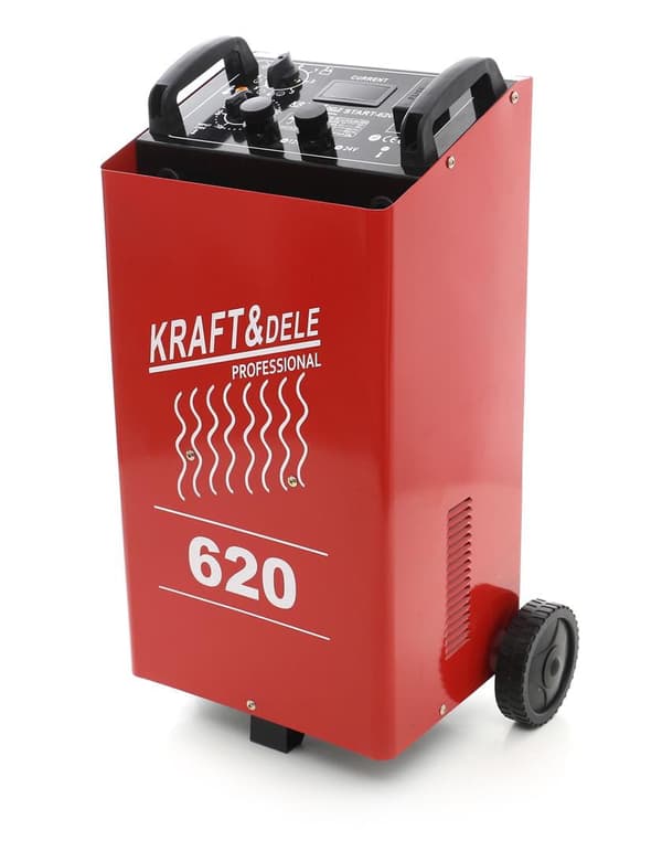 LCD-starter ensretter 250A 12/24V | Kraft&Dele