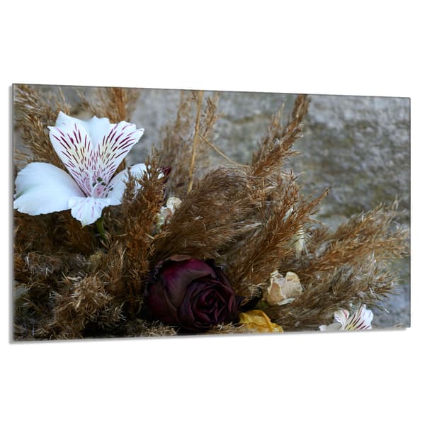 Glasbeskyttelsesplade til komfur 80x52 Orchidea