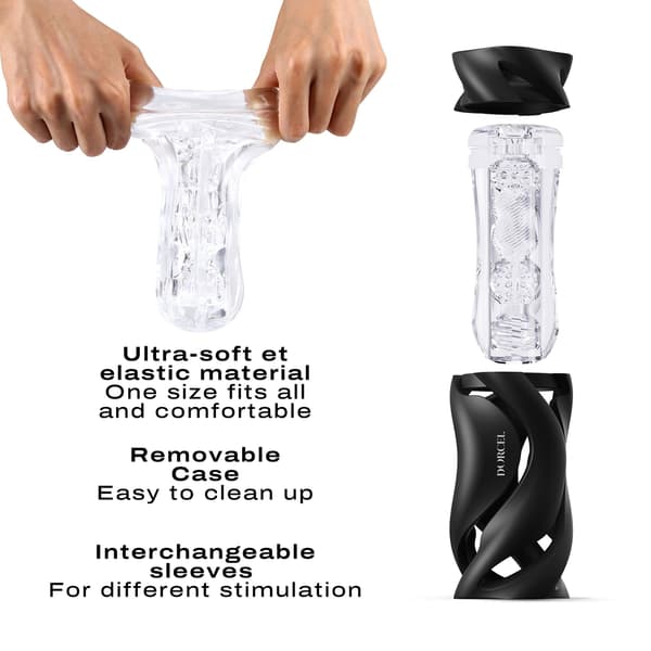 Deep Blow Black Dorcel masturbator