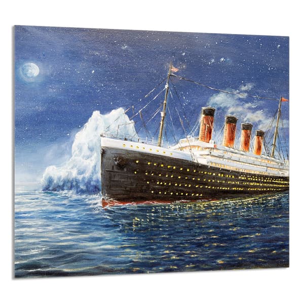 GLASPANEL FÖR KÖK 65x60 Titanic