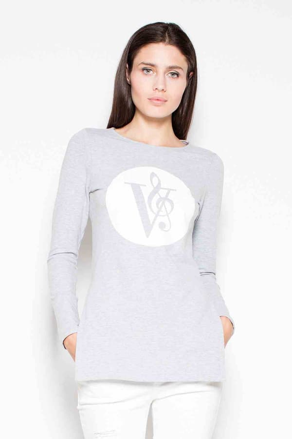 Collegepaita VT014 Harmaa M