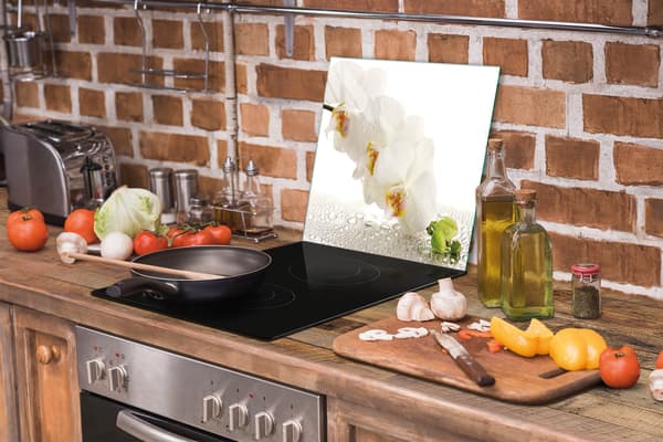 SKÄRBRÄDA I GLAS 52x40 ORCHID