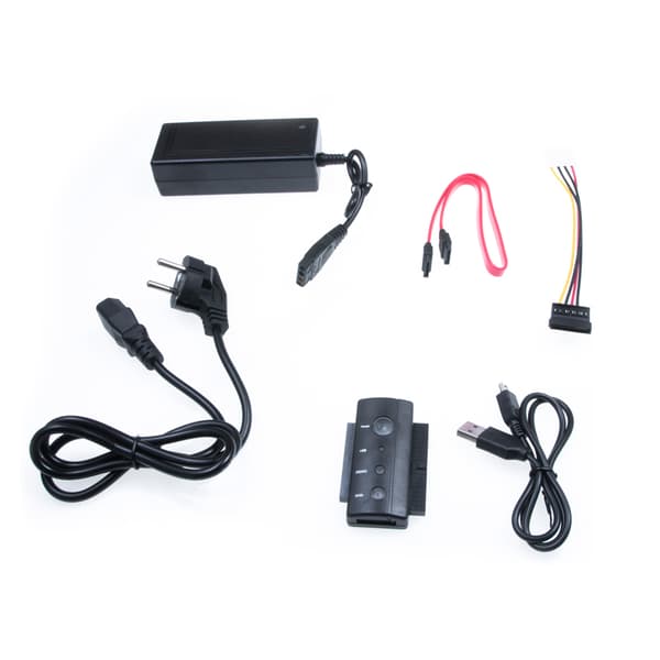 AP7 SOVITIN USB SATA ATA KIINTOLEVY 2.5 3.5 IDE LED