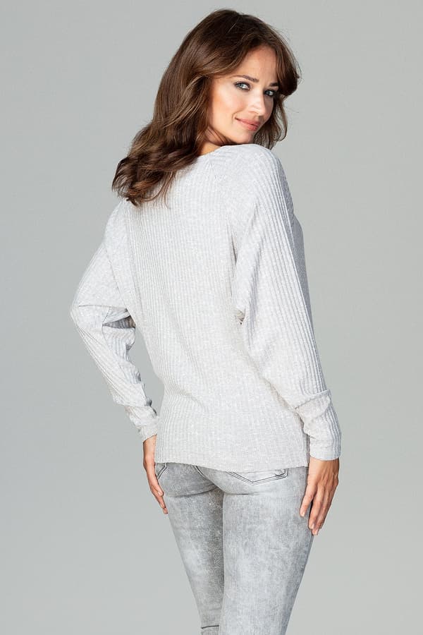 Bluse K468 Grå S/M