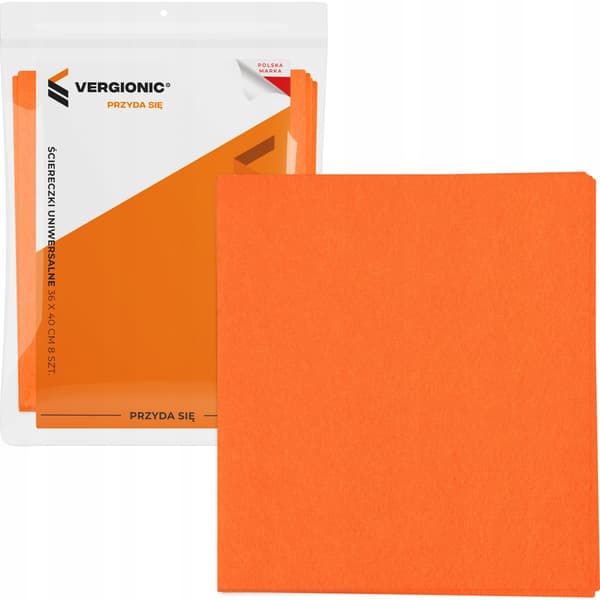 Universal non-woven klude 36×40 cm 8 stk. bløde absorberende VERGIONIC