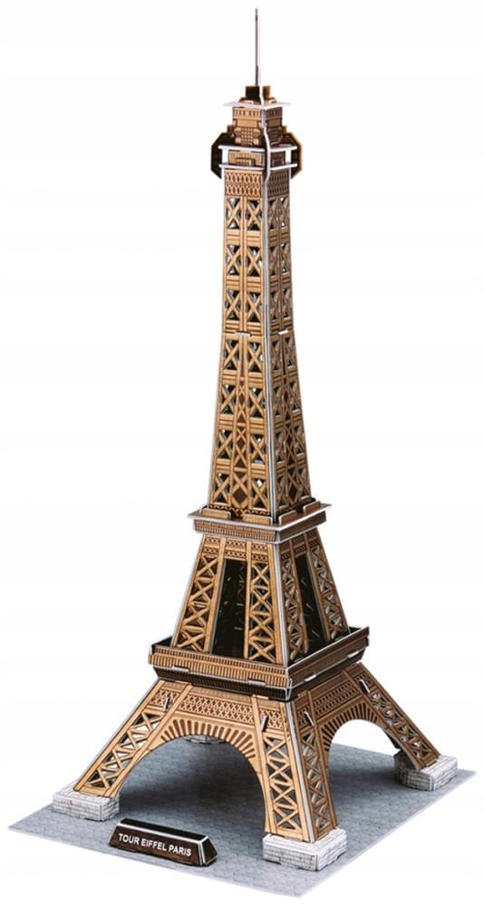 Cubic Fun 3D-PUSLESPIL Eiffeltårnet 01033 EIFFELTÅRNET 39 brikker C044h