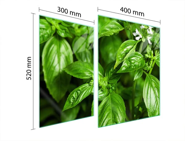 LASINEN SUOJALEVY LIEDELLE 70x52 BASIL