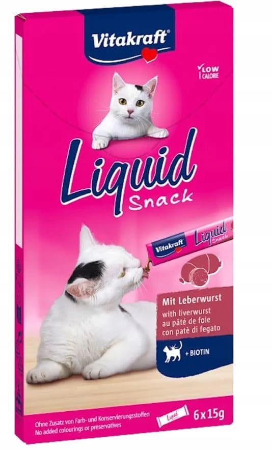 Vitakraft cat liquid -snack makuseos 60x15g