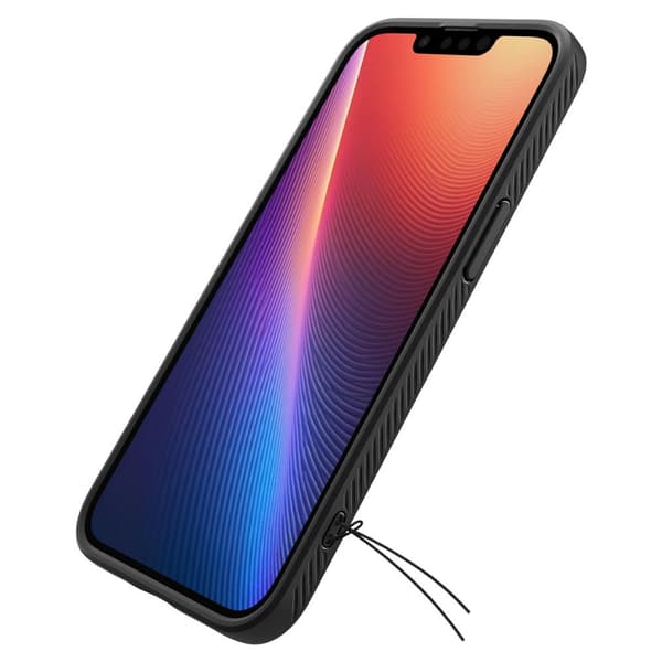 Spigen Liquid Air iPhone 16e Skyddsskal - Mattsvart