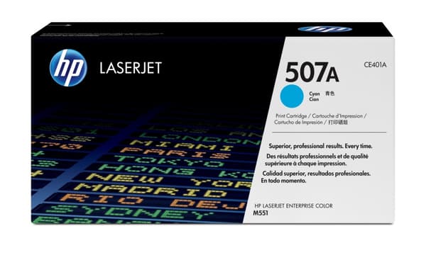 HP 507A (CE401A) värikasetti, syaani
