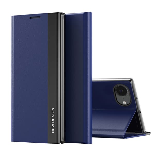 iPhone 16e Sleep Cover Pro med Flip Stand - Blå