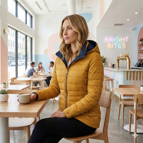 Vændbar vårparka dame 3 farver overgangsjacke S