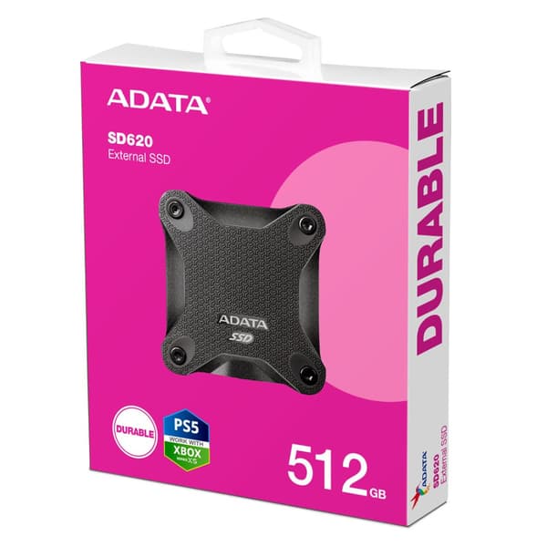 ADATA SSD-enhet SD620 SSD 512GB SVART