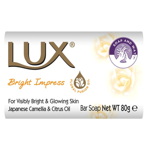 LUX Bright Impress Tvål 80 g