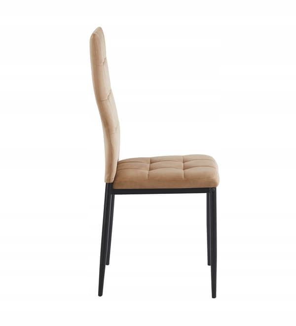 K29-FX samettinen cappuccino-tuoli