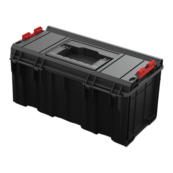 QBRICK SYSTEM PRO 500 Basic med plastværktøjskasse 14L