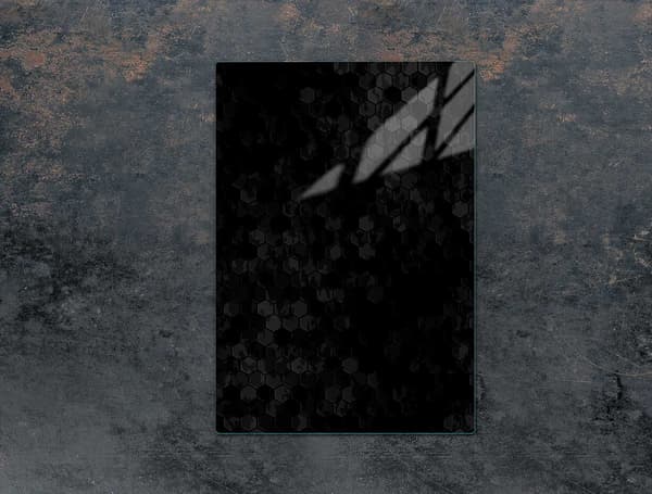 SKÄRBRÄDA I GLAS 35x52 MÖNSTER