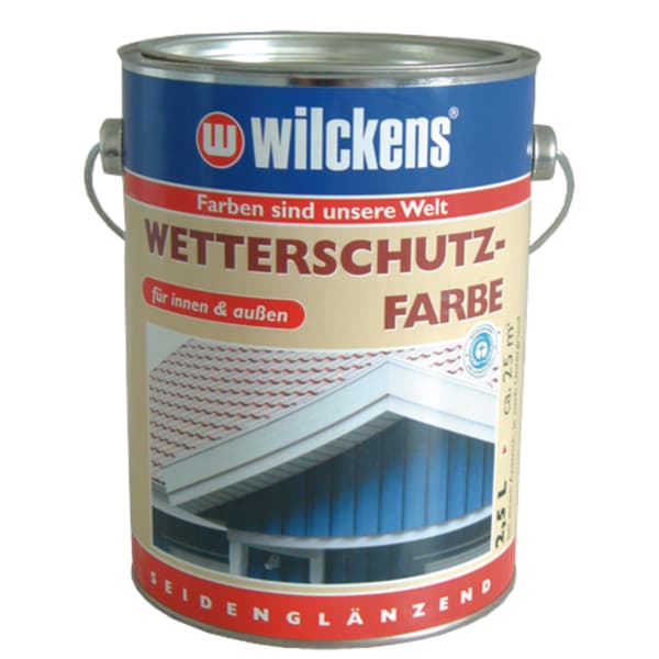 Wilckels Granit vit skyddsfärg lack 2,5 l burk