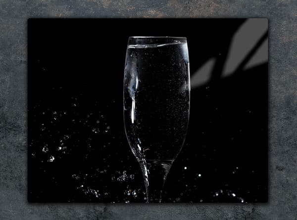 GLAS SKÆREBRÆT 52x40 VIN