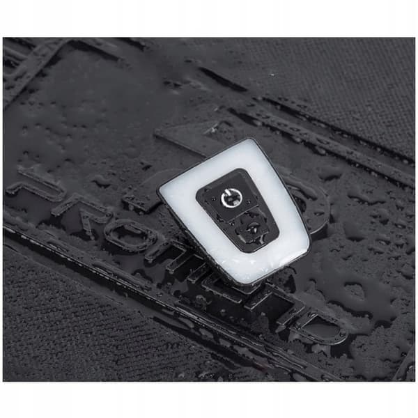 ROXAR Baglygte til cykelhjelm USB IPX5 20LM