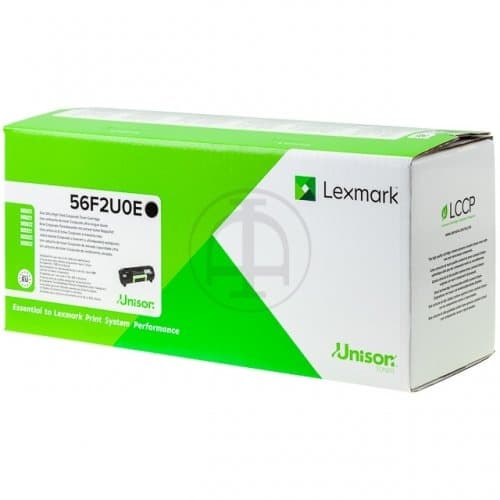 Lexmark-patron 56F2U0E svart