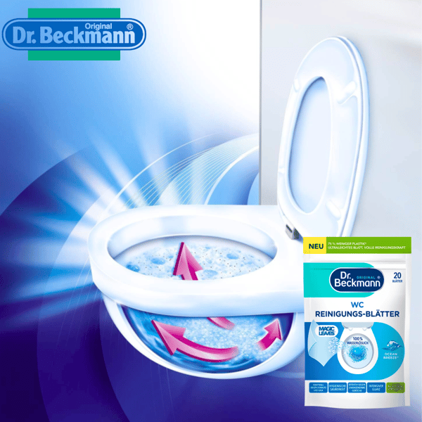 Dr. Beckmann Ocean WC-puhdistusliuskat 20 kpl