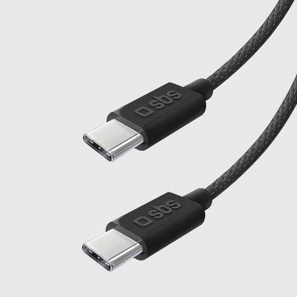 USB-C 60W Punottu Kaapeli 1.5m - Musta