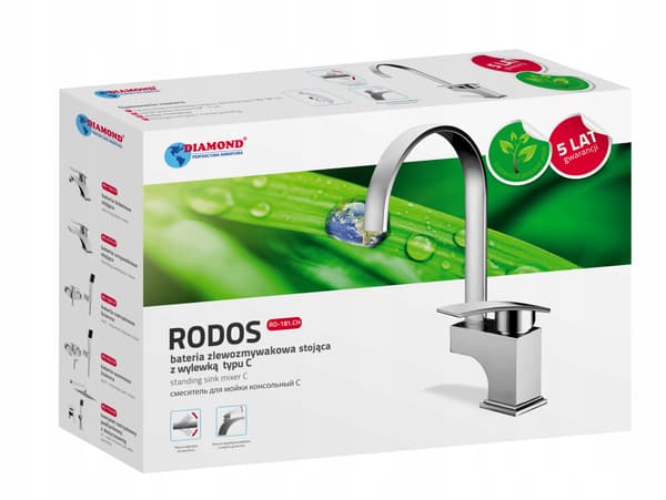 Rhodes køkkenblandare