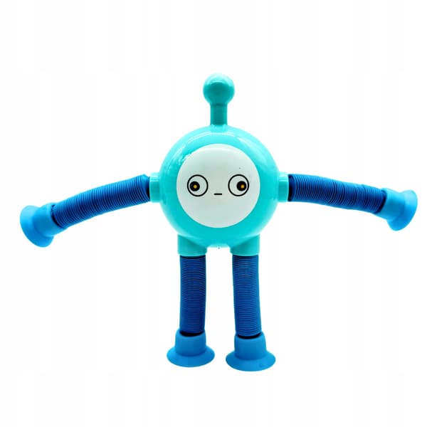 MEGADIDI SENSORY ROBOT poprør strækbart RØR SUGEKOPP