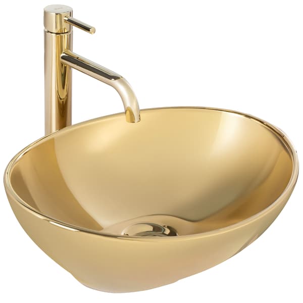 SOFIA GOLD HÅNDVASK - BORDPLADE SKU REA-U9015