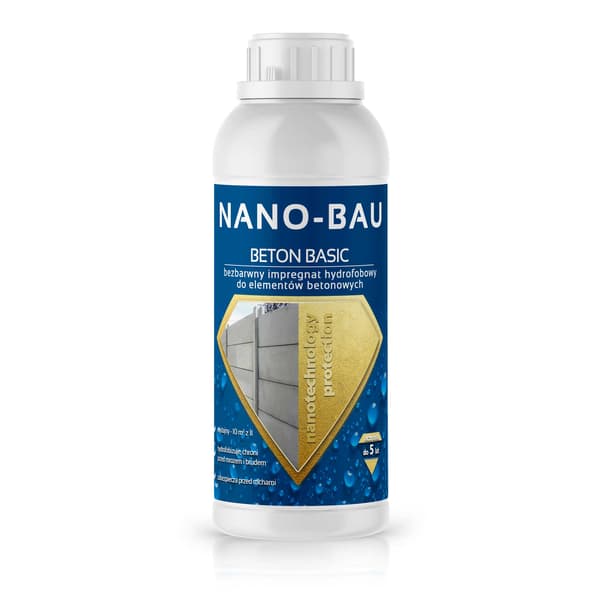 NANO-BAU BETON BASIC hydrofob impregnering för betong 1L