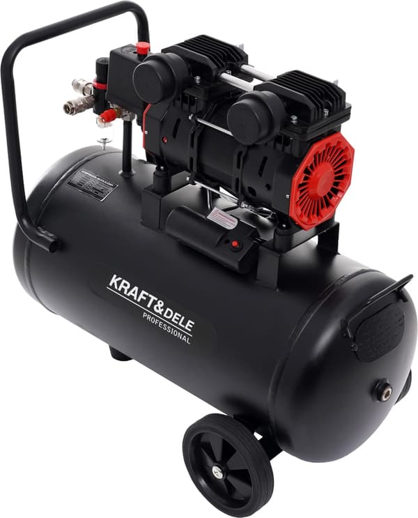Oliefri kompressor 50L 1500W | Kraft&Dele
