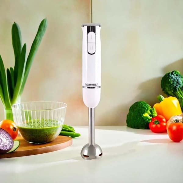 600W Kitchencook HAND X stavblender hvid