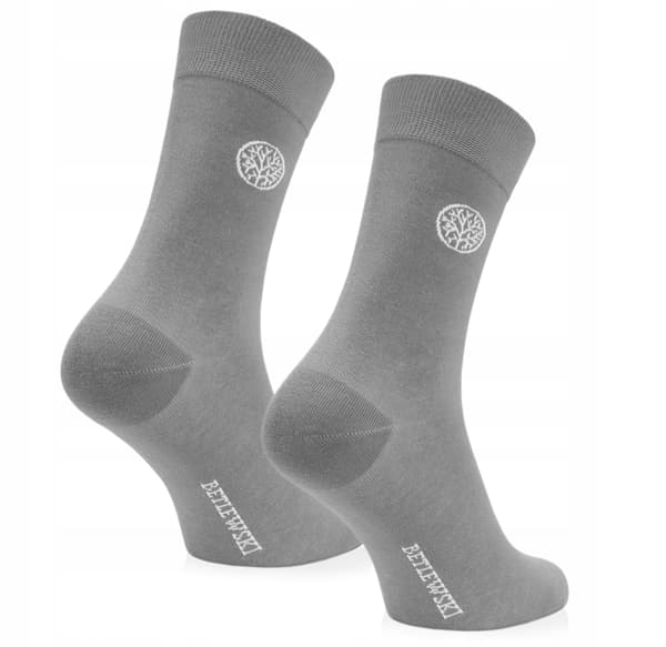 BSM-01 GRAPHITE 43-46 Yksiväriset COMFY-sukat