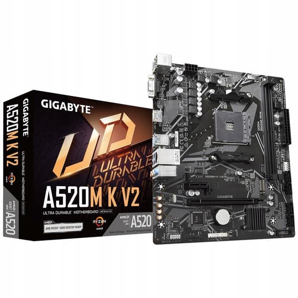 Gigabyte A520M K V2 bundkort