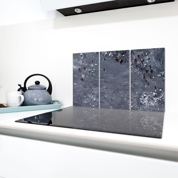 Glasbeskyttelsesplade til komfur 3x30x52