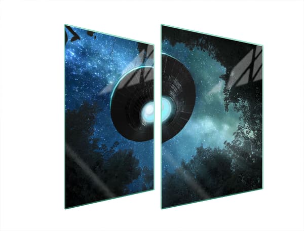 GLASSKYDDSPLÅT FÖR SPIS 70x52 UFO