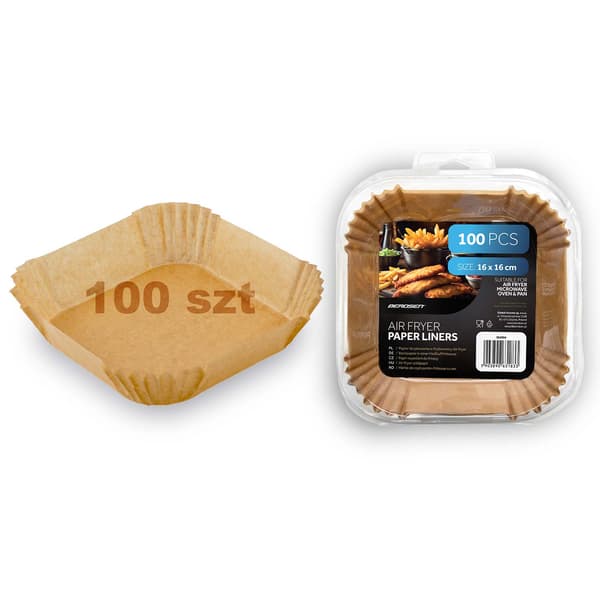 Bagepapir til fritureindsatser 16 cm Berdsen - 100 stk.