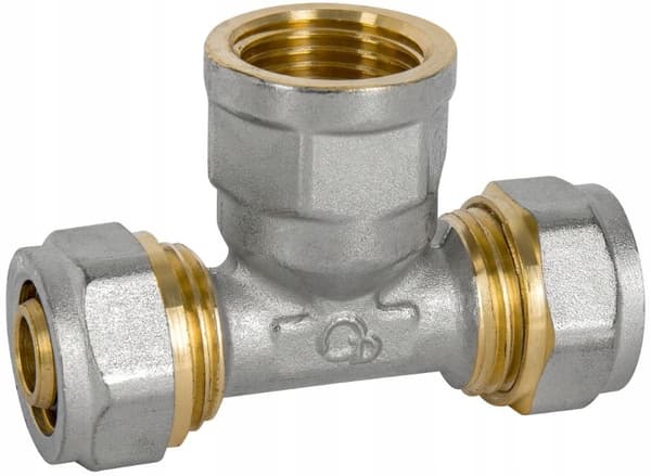 PEX T-forgrening 20x3/4x20 GW diamantskrue