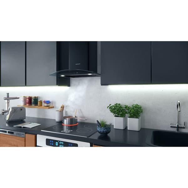 Berdsen BT-216 Sort 60 cm Emhætte