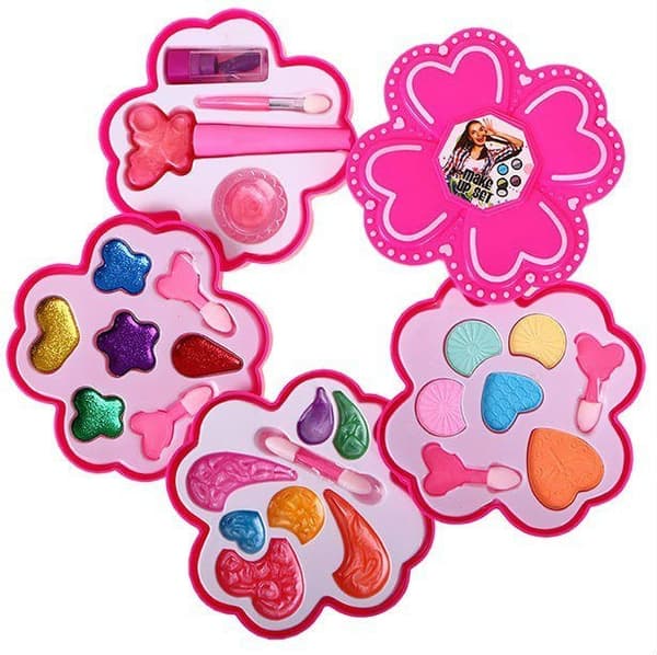 Sminkset för flickor 3+ i rosa etui