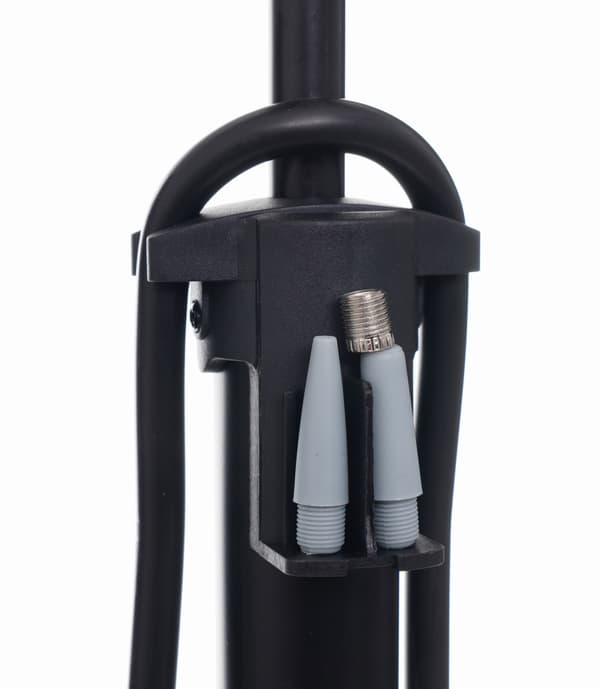 Cykelpump av posttyp med tryckmätare | Kraft&Dele