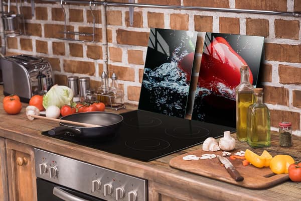 GLASSKYDDSPLATTA FÖR KÖK 65x52 PEPPER