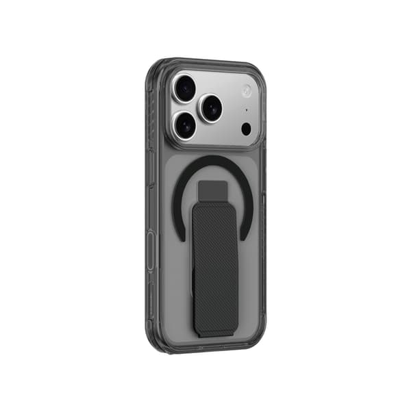iPhone 17 Pro Titan Pro Holder MagSafe Bagcover - Sort