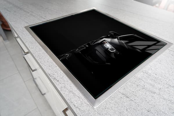 GLASBESKYTTELSESPLADE TIL KOMFUR 70x52 AUTO