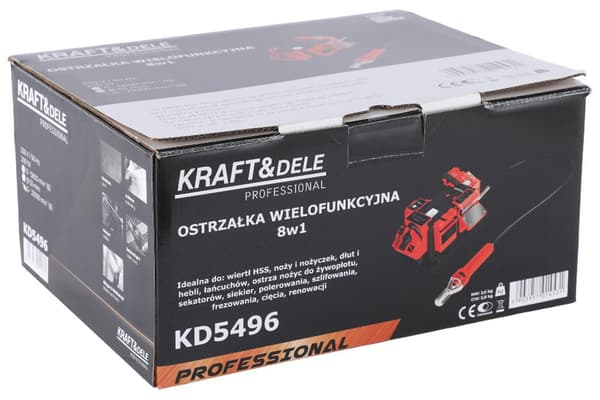 8-in-1 kompakti monitoiminen teroitin | Kraft&Dele