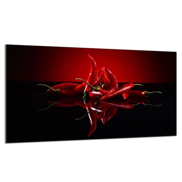Glasskydd för spishäll 90x52 Chilli