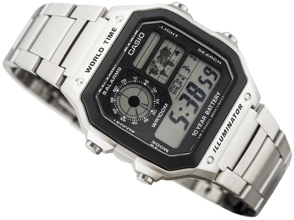 CASIO AE-1200WHD-1A (zd159a) HERRKLOCKA + ASK