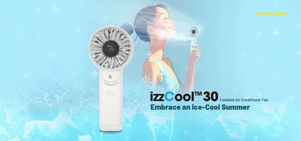 Nitecore Fläkt izzCool 30 Mobil Luftkonditionering