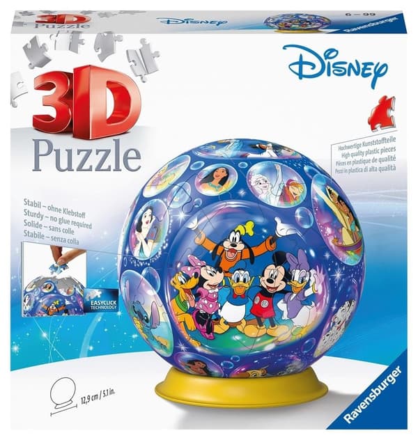 Disney Ball 3D-puslespil